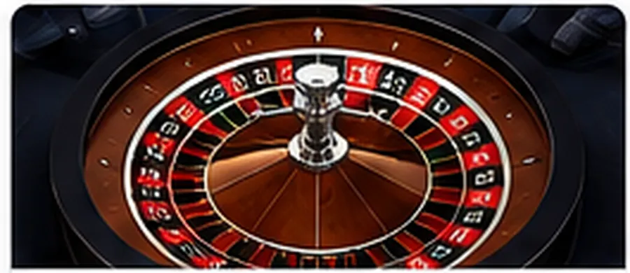 European roulette table with a single-zero wheel