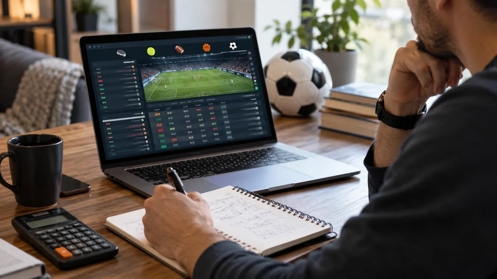 Canadian soccer bettor reviewing whether both teams are likely to score using a mobile betting screen